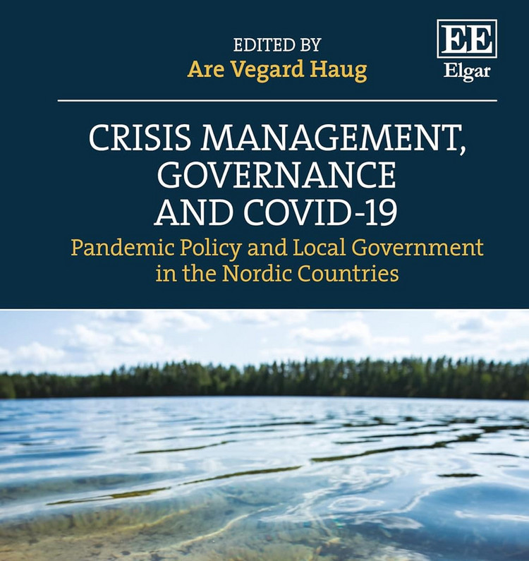Forside bok om håndtering av covid-pandemien